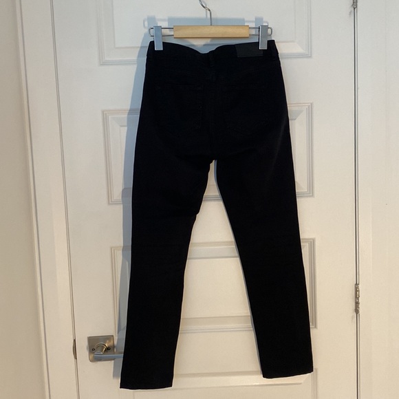 3 for 20 $ - LACOSTE - slim fit black jeans size 25 - Picture 4 of 8